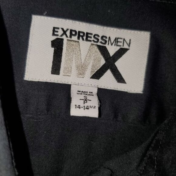 ExpressMen 1MX Button Up Sz Small P 14-14 ½  Extra Slim Fit - Picture 4 of 9